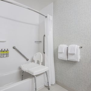 Queen Room Mobility Access Roll Shower or Non-Smoking